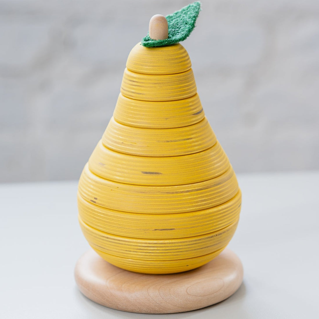 Wooden Stacking Fruit - Pear - MIDMINI - Plywood Furniture
